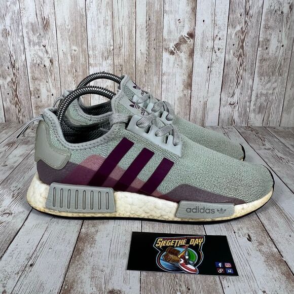 Adidas nmd ash silver - Womens 8.5 - Picture 1 of 9